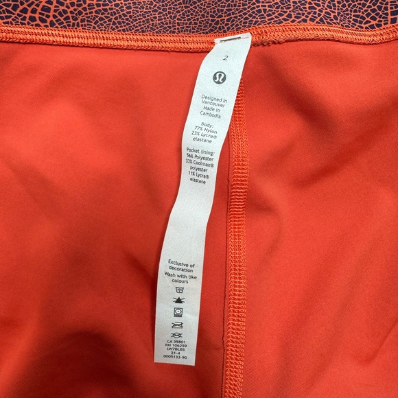 SOLD: 🍋LULULEMON Wunder Train Bike Shorts - Picture 4 of 7